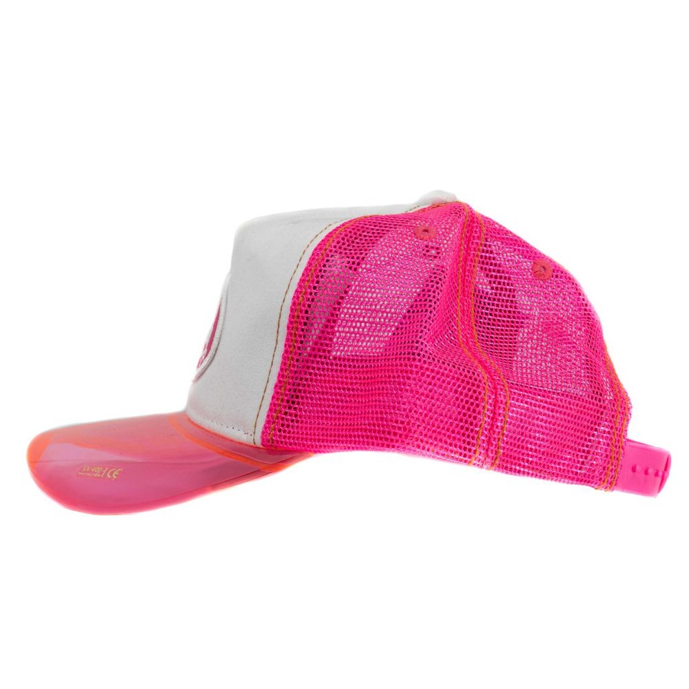 VON DUTCH MAGIC UV PINK VISOR HAT | Pink Fluorescent Visor Glows!! - Picture 3 of 12
